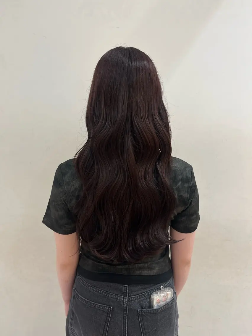 ロング 荒川 三希のヘアスタイル