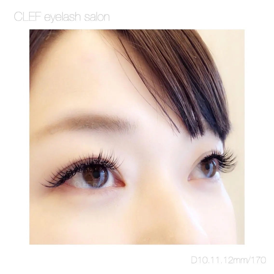 ミディアム キッズ マツエク・マツパ CLEF eyelashのマツエク・マツパデザイン