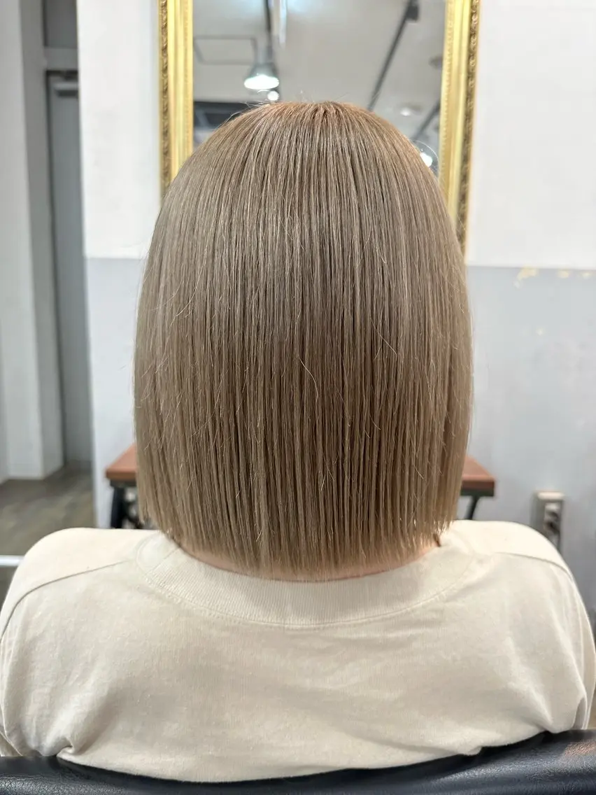 🍑カット+Wカラー+トリートメント🍑の写真