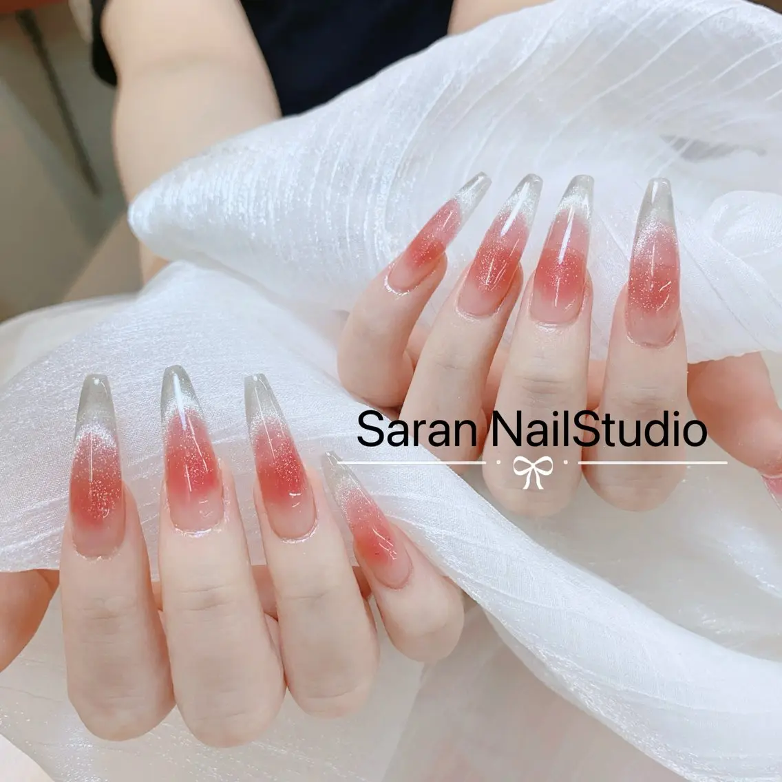 ネイル ハンドネイル miho💦 Saran nailのネイルデザイン
