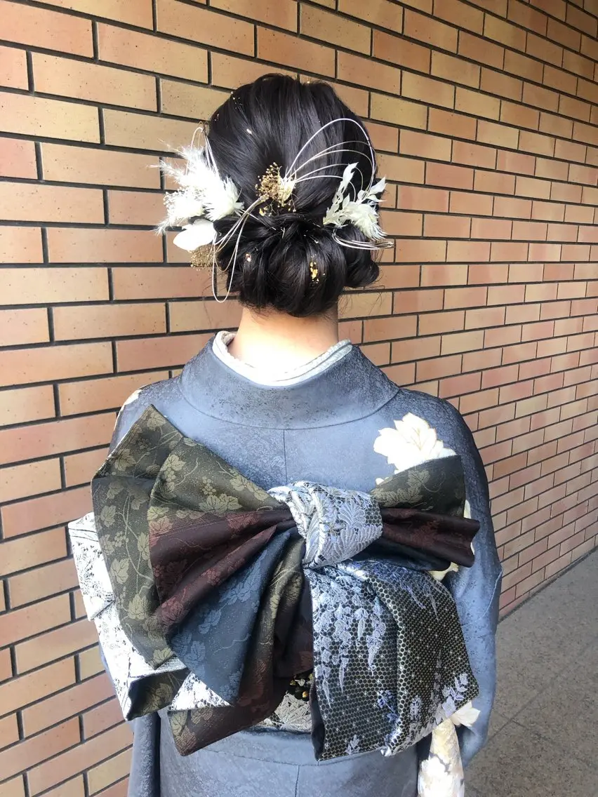 ヘアアレンジ 成人式 卒業式のヘアスタイル 美容院 むぎのその他イメージ