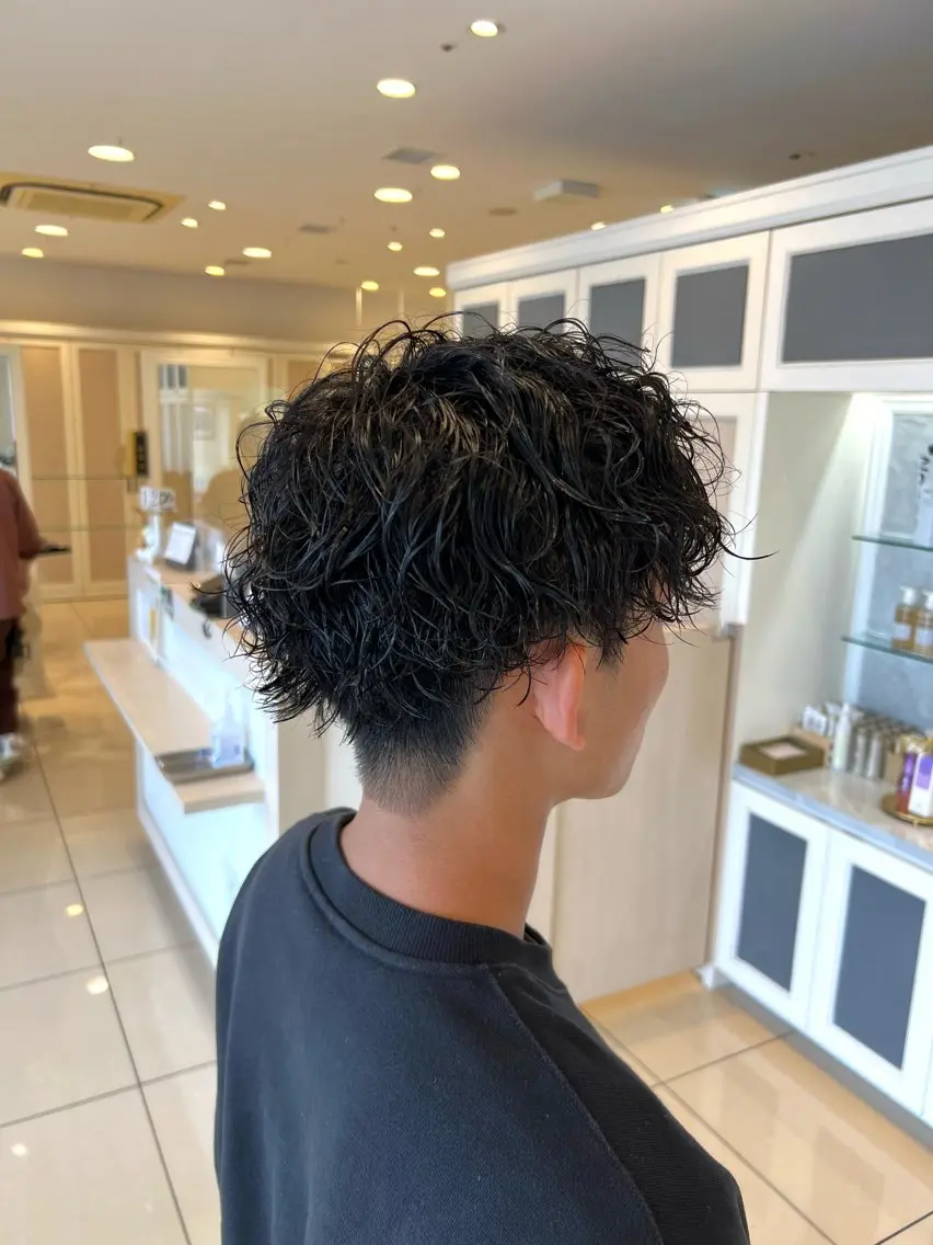 【男性限定】メンズパーマモデル募集の写真