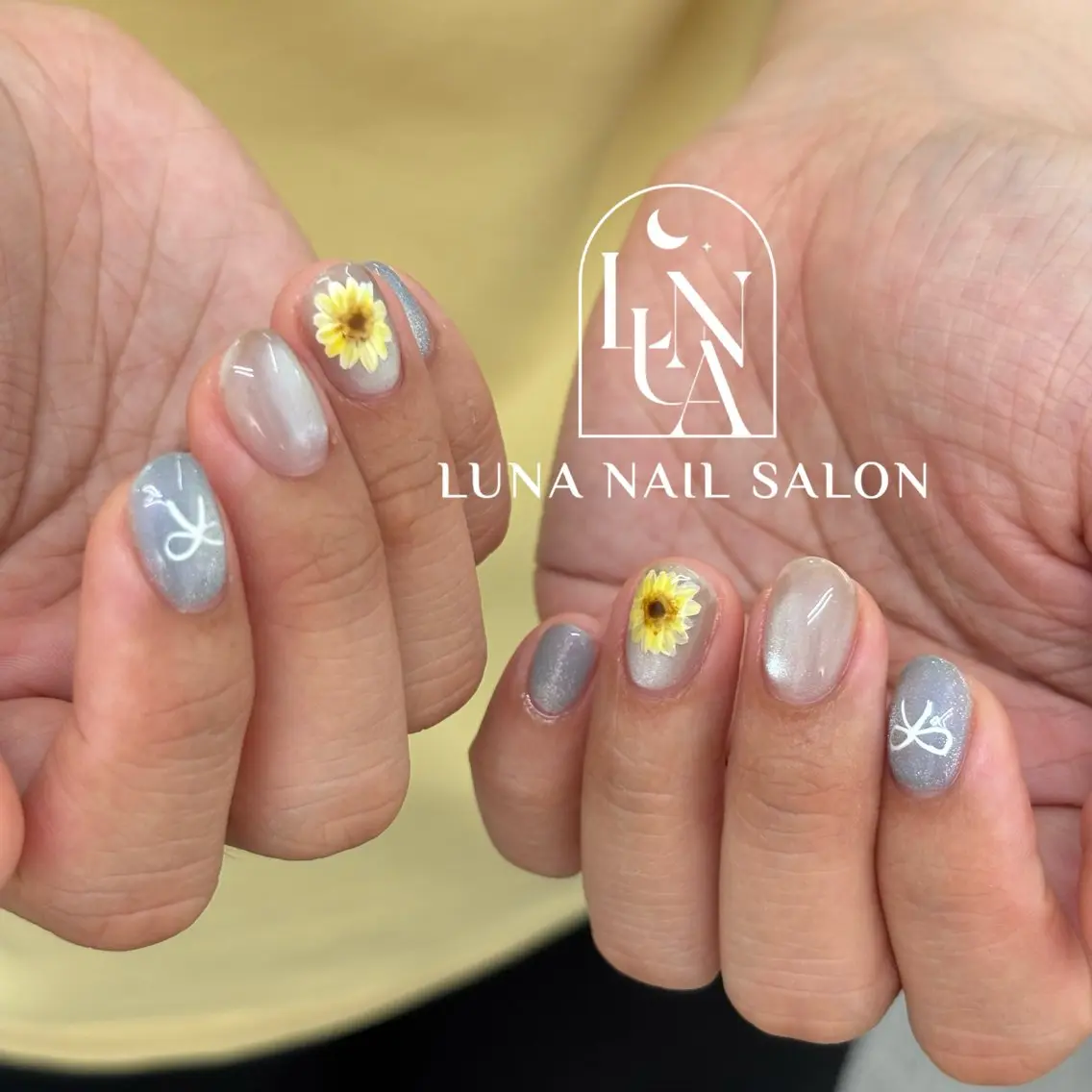 ネイル ハンドネイル ハンドケア LUNA Nail salon💕のネイルデザイン