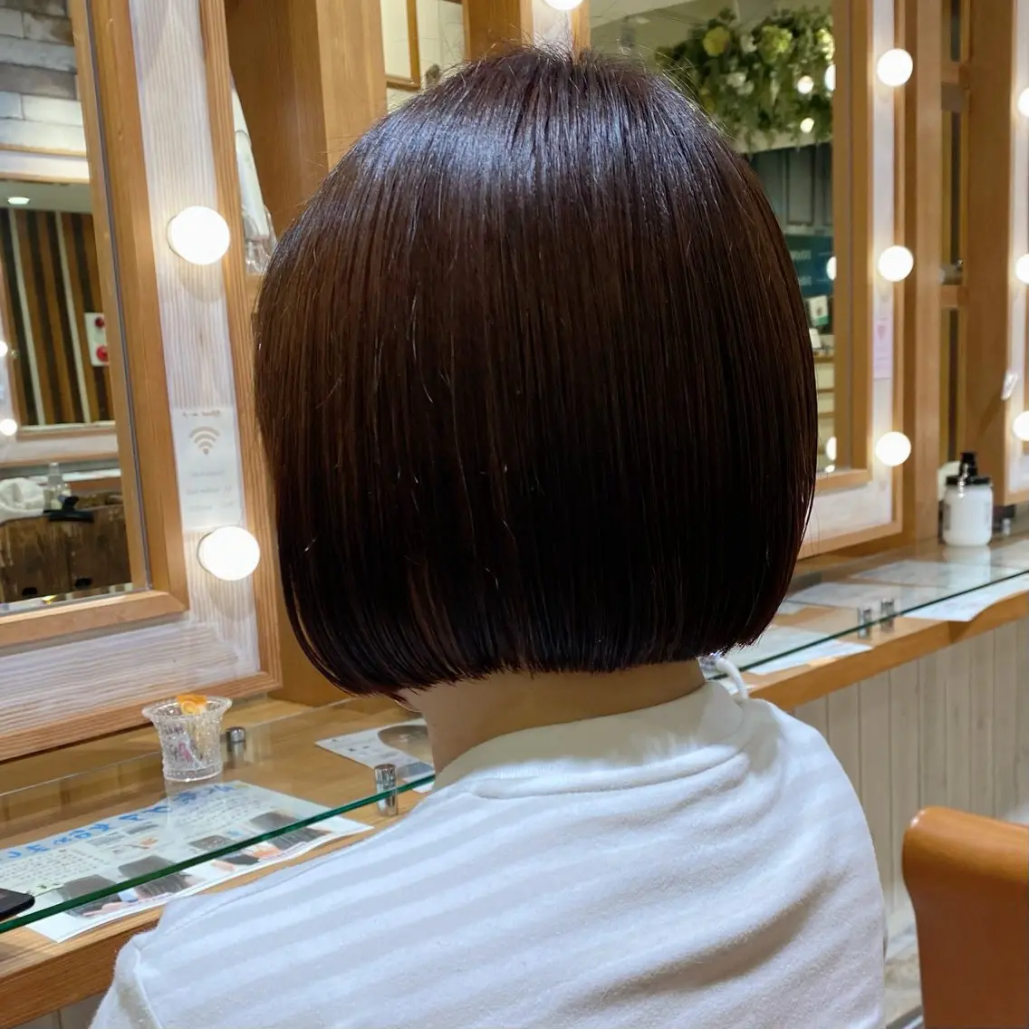 ショート ボブ カット 🌸小島友梨香🌸 ブリーチカラーのヘアスタイル