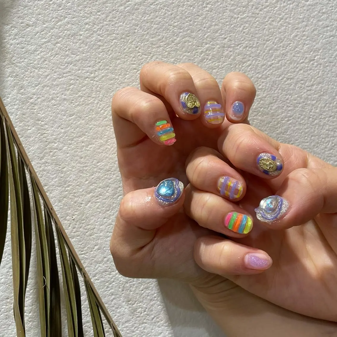 ネイル 持ち込み ハンドネイル ハンドケア nailsalon SuMILEのネイルデザイン