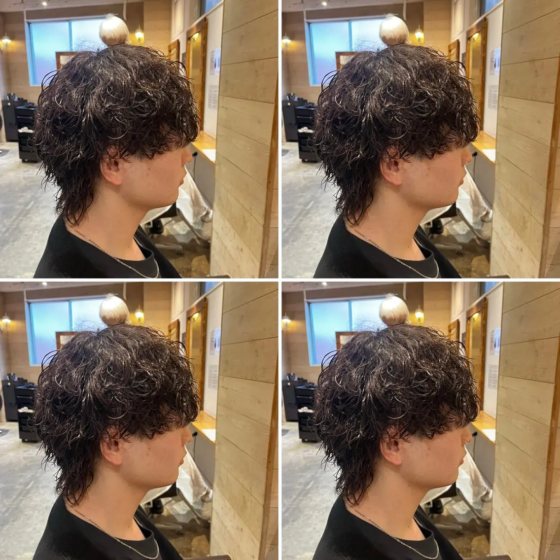 パーマ メンズ カット パーマ トリートメント ヘアセット メンズパーマ特化 店長望月謙二郎のヘアスタイル