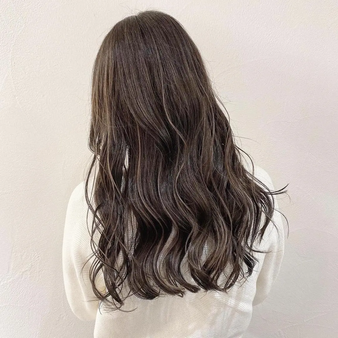 ロング カラー カット ヘアカラー ハイライト／髪質改善 裕樹のヘアスタイル