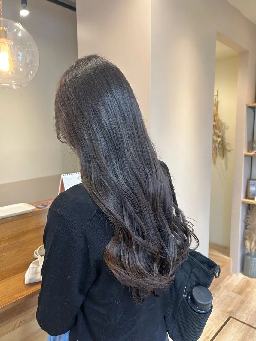 ロング ヘアカラー トリートメント ♥yelm ユウナ♥のヘアスタイル