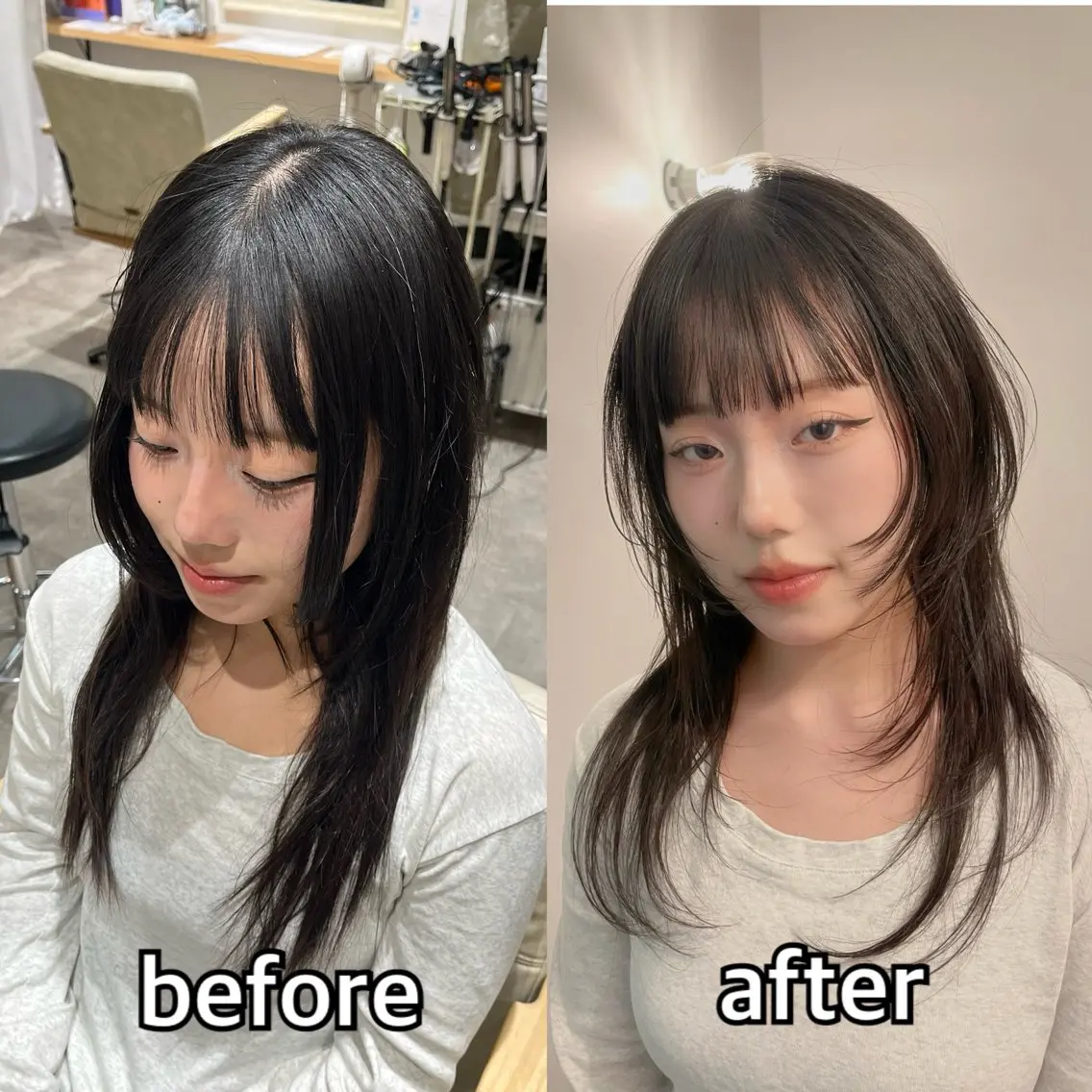 ロング カット ハイトーン🦄ネイル 💞のぶちのネイルデザイン
