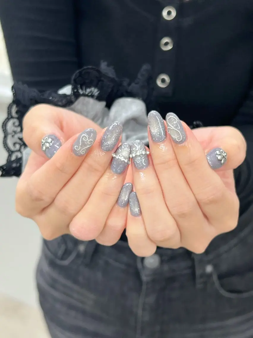 ネイル 持ち込み ハンドネイル Mei loulia 赤羽のネイルデザイン