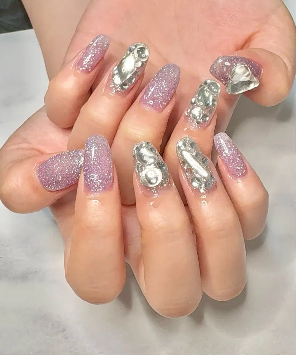 🩷ご新規様限定💅💎💎埋込み各2本💅オフ込✨の写真