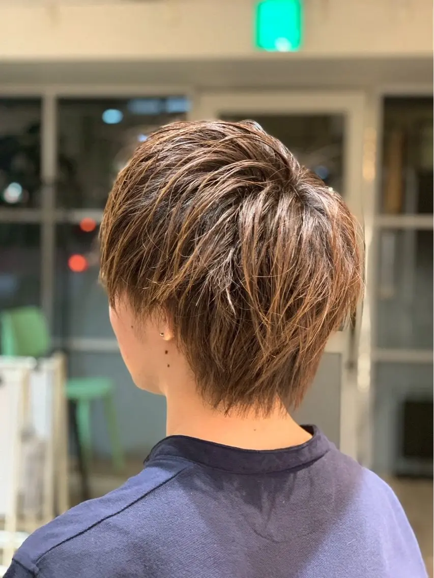 メンズ 森本 朝香のヘアスタイル