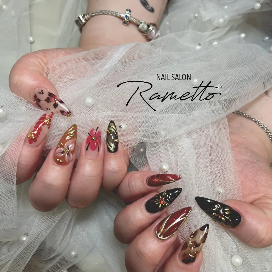 ネイル ハンドネイル NAILSALON Ramettoのネイルデザイン