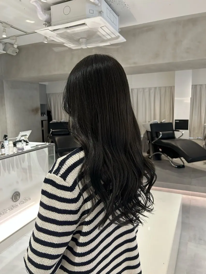 ロング カラー カット ヘアカラー トリートメント 🧚つやさらhair 🧚manakaのヘアスタイル