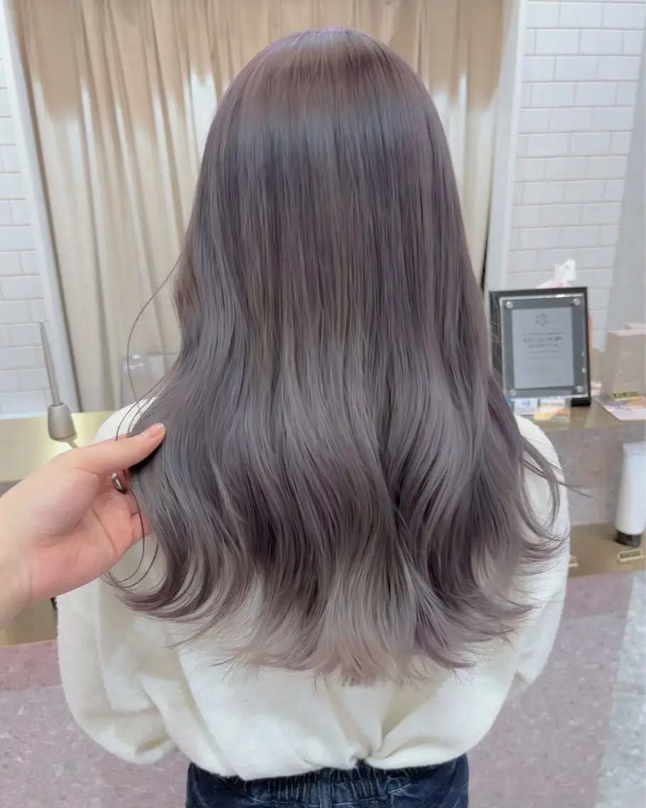 カラー ハイトーンカラー ヘアカラー トリートメント ヘッドスパ Rio / 艶カラー/ハイトーンのヘアスタイル