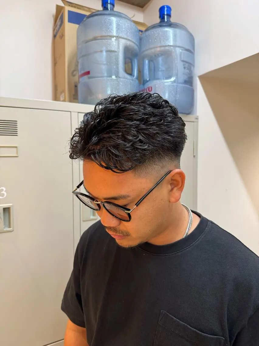 メンズ メンズパーマ カット パーマ メンズ特化 TAKUYAのヘアスタイル