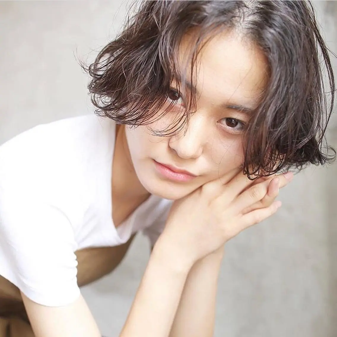 ショート パーマ 坂本 裕介のヘアスタイル