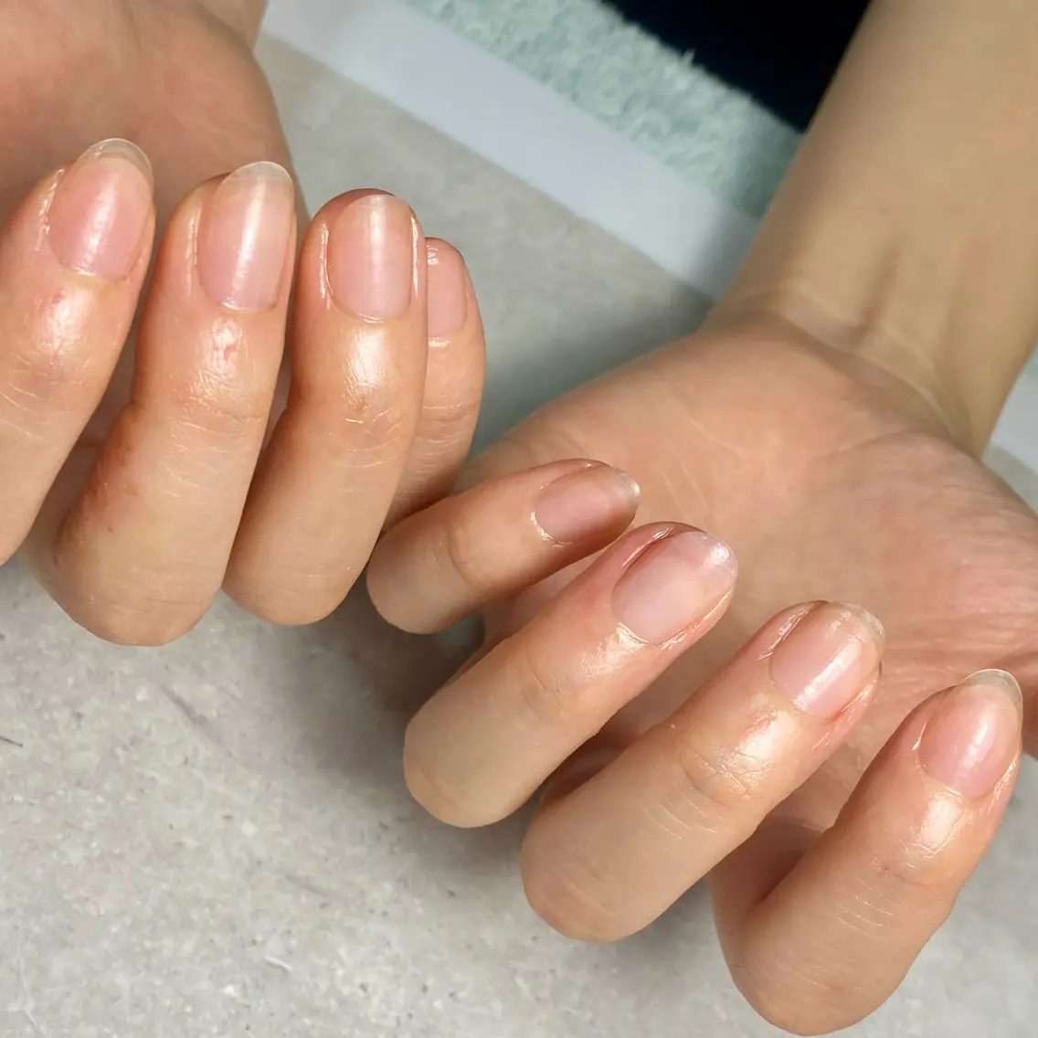 ネイル オフのみ(ネイル) 自爪育成nail fachuriのネイルデザイン