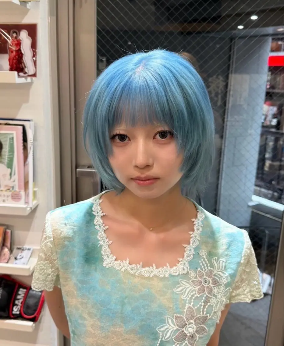 カラー ヘアカラー 🌈レイヤーカット/ ハイトーン🌈タクマのヘアスタイル
