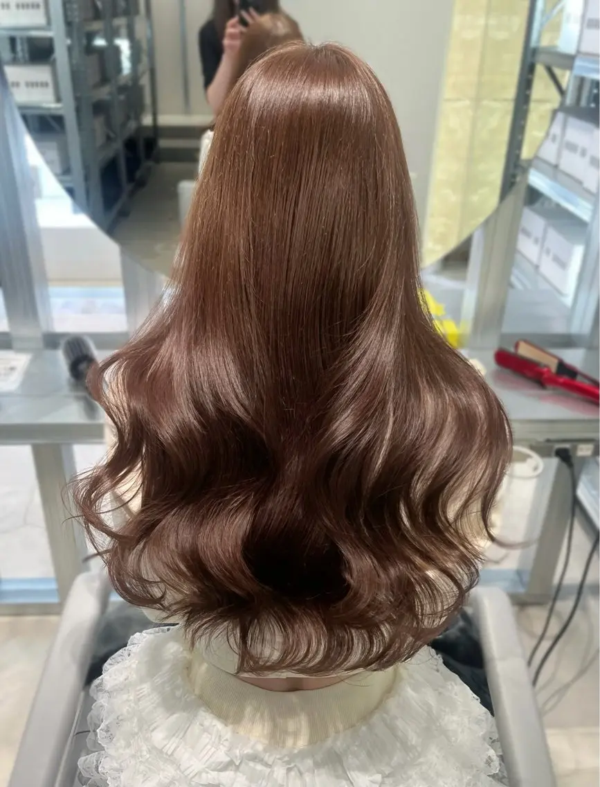ロング カラー カット ヘアカラー トリートメント ダブルカラー/レイヤ ーカット 🤍ゆきなのヘアスタイル