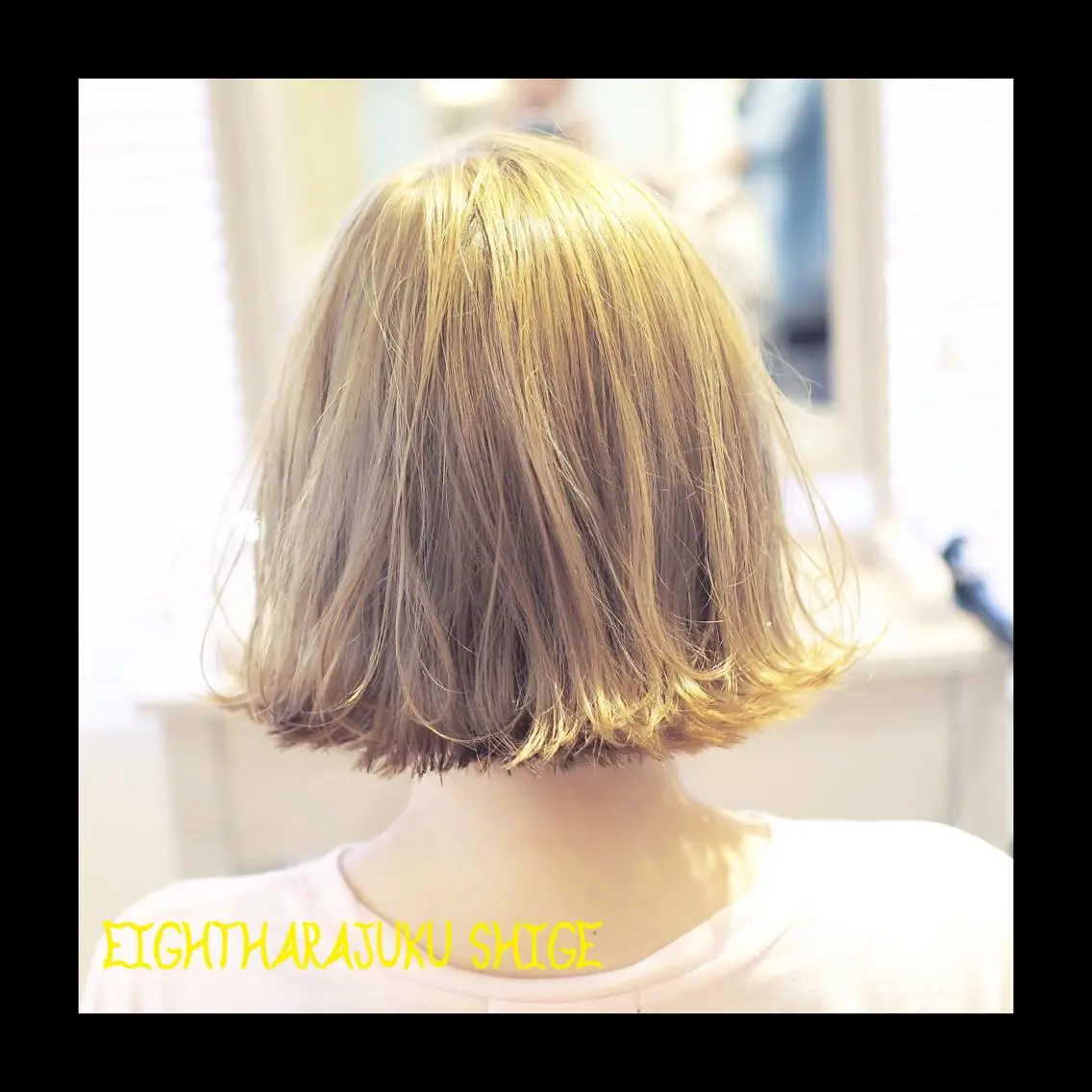 ショート カラー ベージュカラー 及川シゲル 髪質改善講師のヘアスタイル