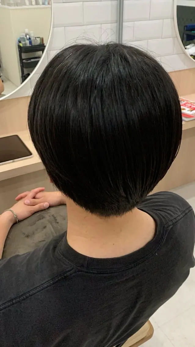 メンズ カット 田中 怜菜のヘアスタイル