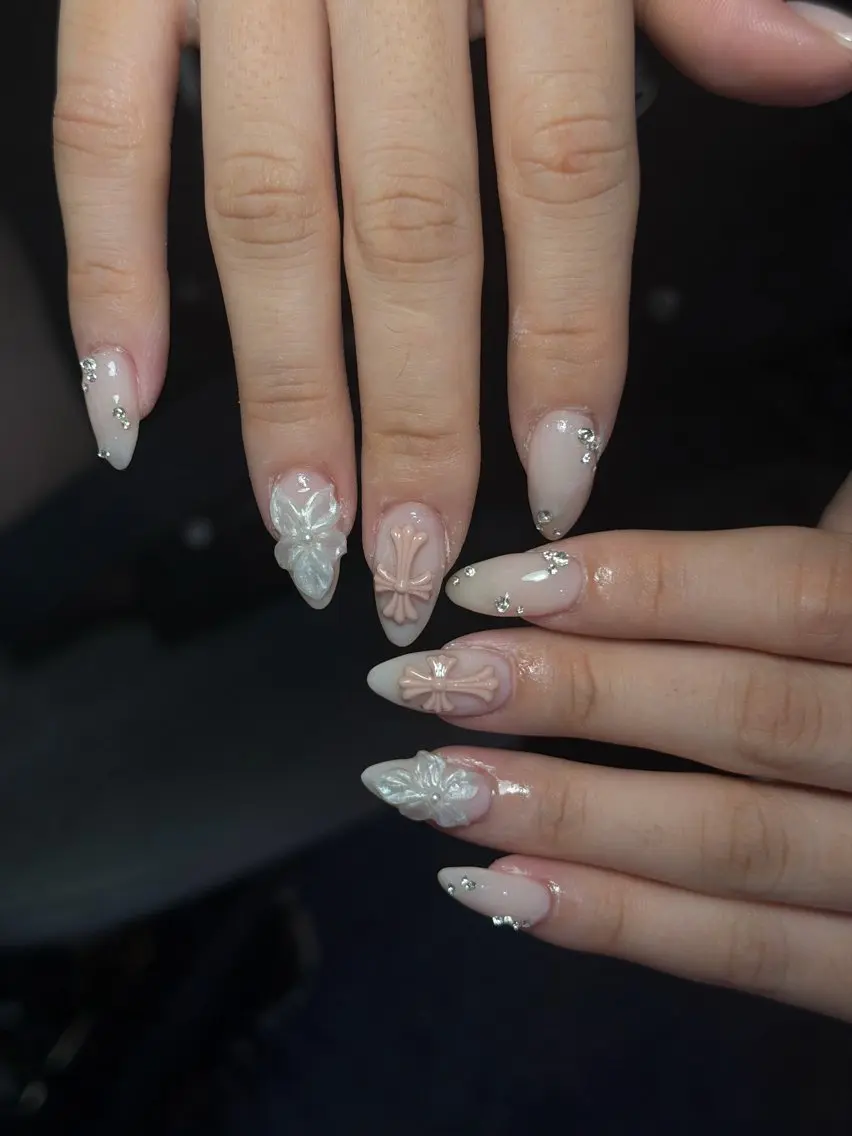 ネイル 韓国ネイル シンプルネイル ワンホンネイル ハンドネイル CoMo Nailのネイルデザイン