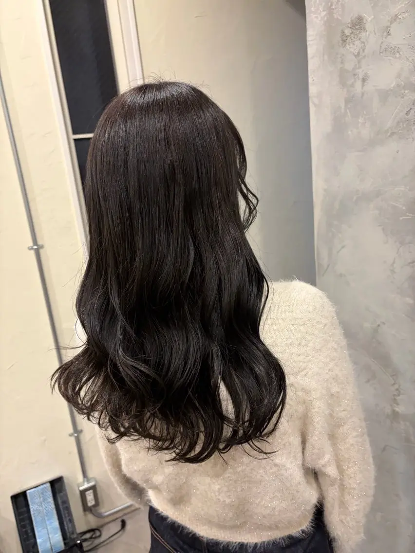 セミロング カラー 透明感カラー yui /山形/ BLUCKのヘアスタイル