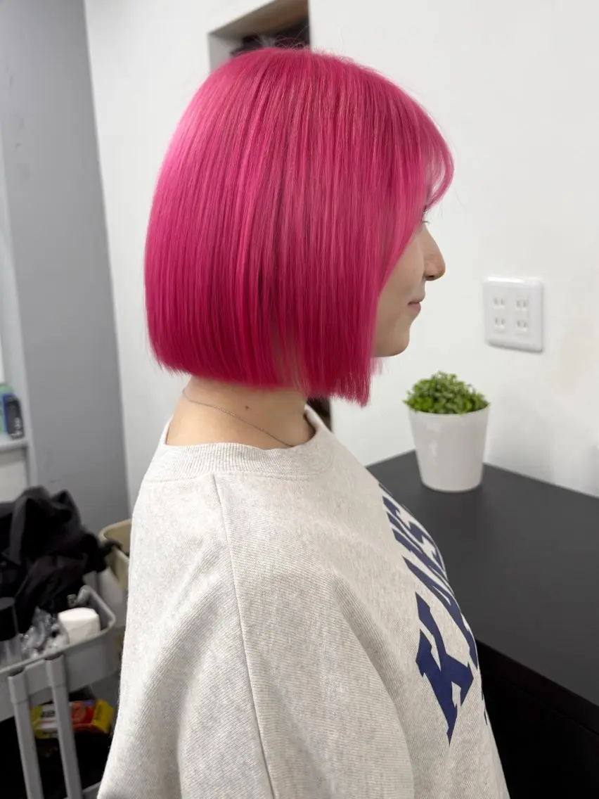 ミディアム カラー カット ヘアカラー Selene 難波店　HIROKIのヘアスタイル