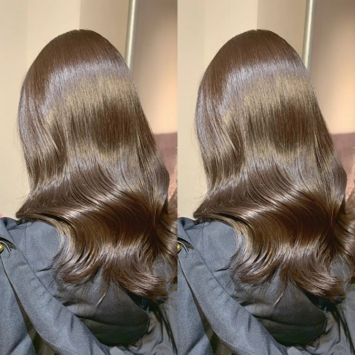 セミロング カラー 髪質改善特化 ミサワコウキのヘアスタイル