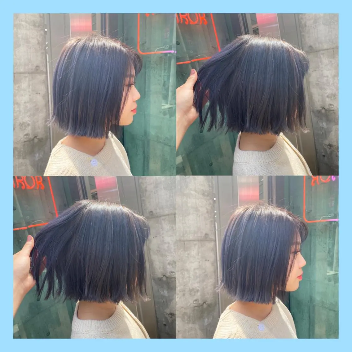 ミディアム 🤍ムラ修正ブリーチ 🤍原宿/YUUのヘアスタイル