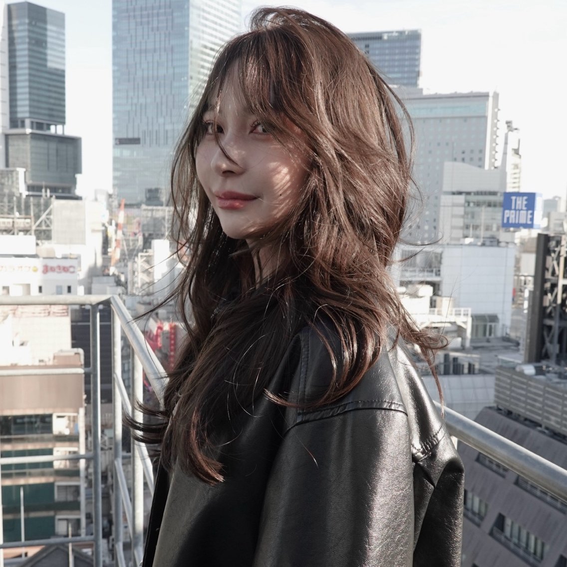 ロング カラー カット ヘアカラー ヘアブレイズ˚✧₊⁎ ﾚｲﾔｰToriのヘアスタイル