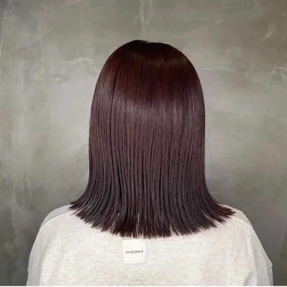 ミディアム カット ヘアカラー トリートメント 髪質改善&艶カラー sotaのヘアスタイル