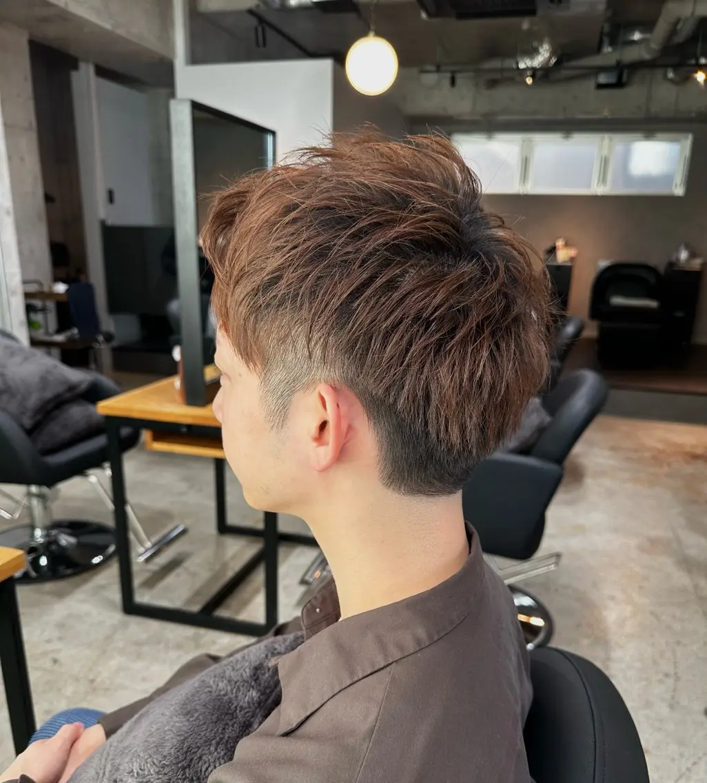 🫧メンズカット+ヘッドスパ+眉カットの写真
