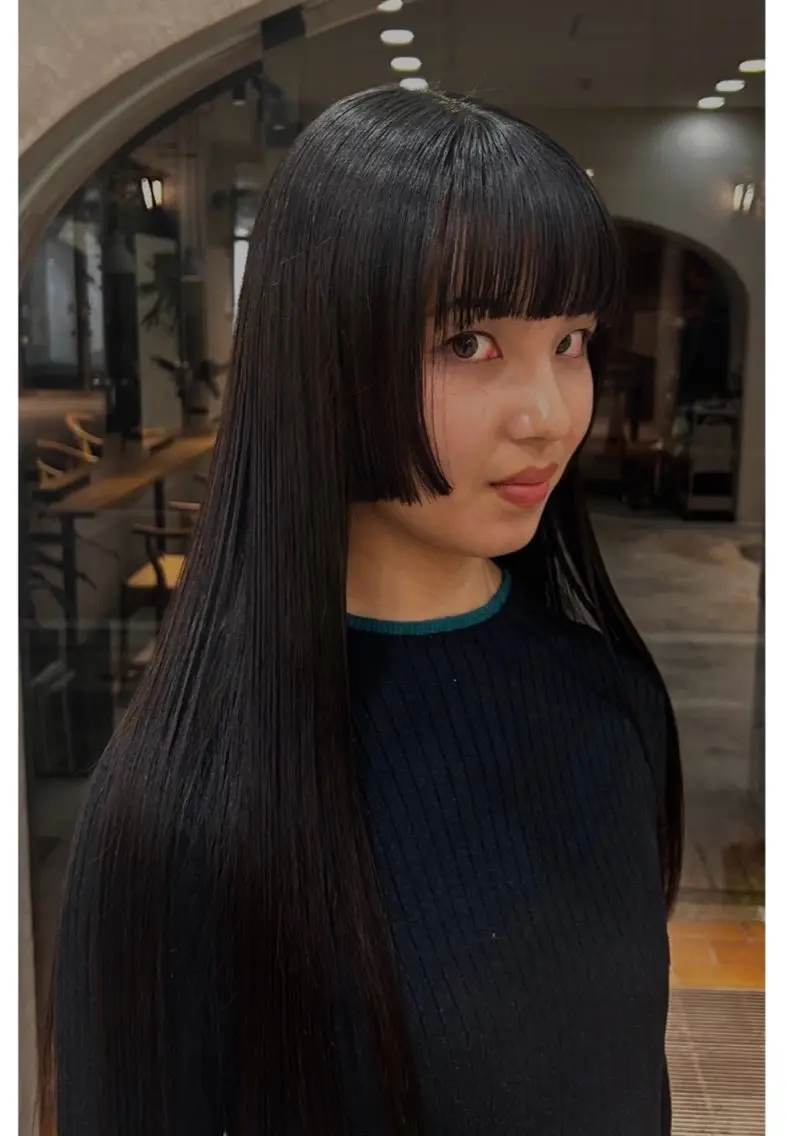 ロング デザインパーマ/ カット/nanaのヘアスタイル