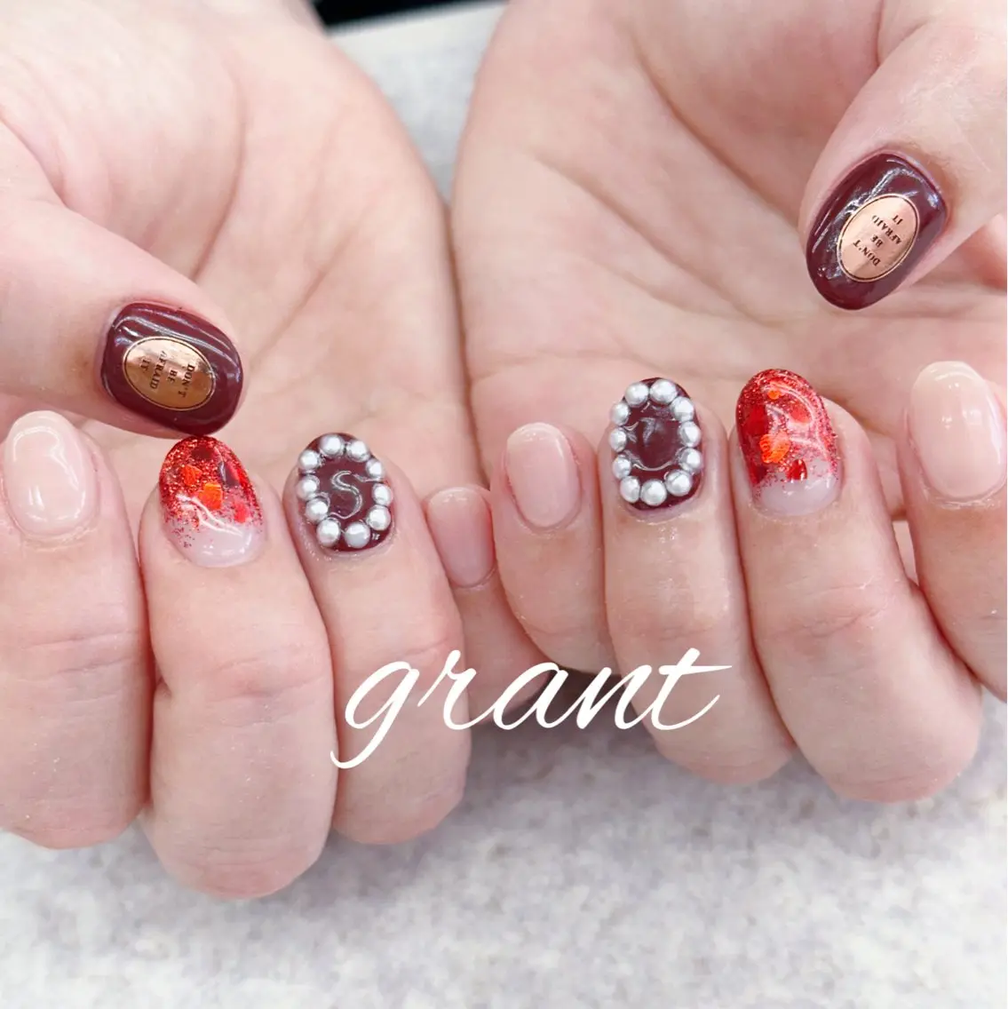 ネイル ハンドネイル nailsalon grantのネイルデザイン