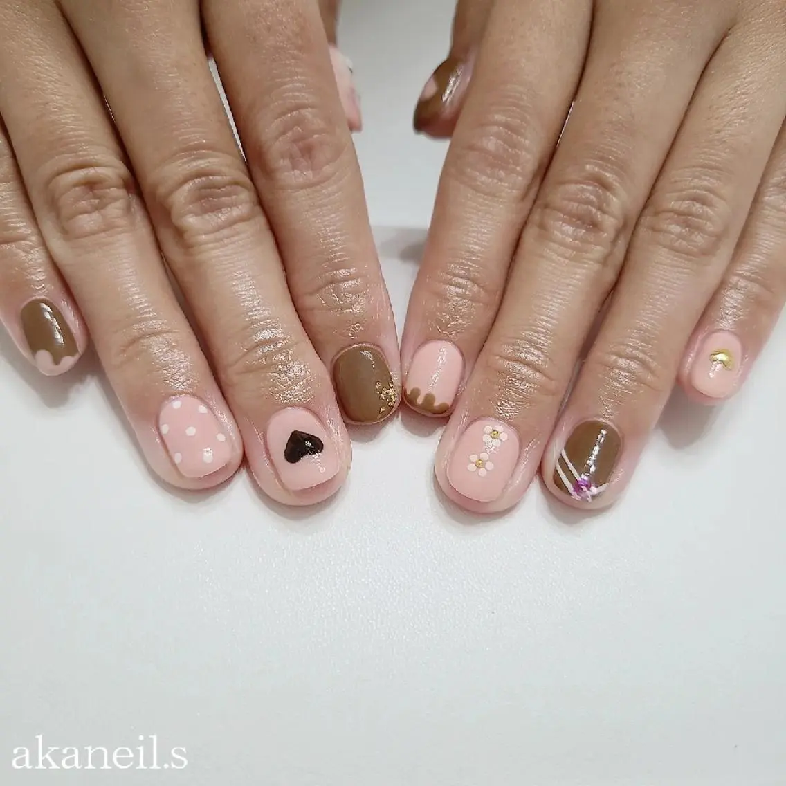 ネイル バレンタイン 【akaneils】 アカネのネイルデザイン