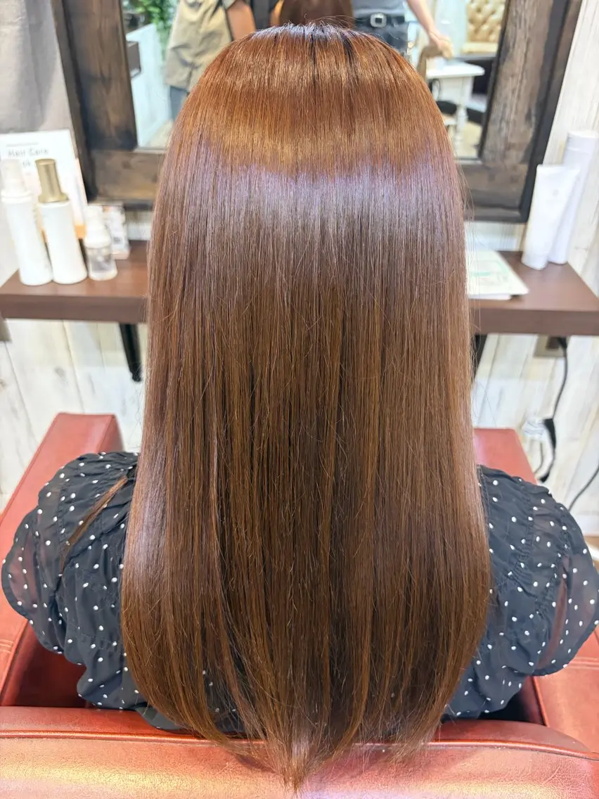 カラー 髙島 理美のヘアスタイル