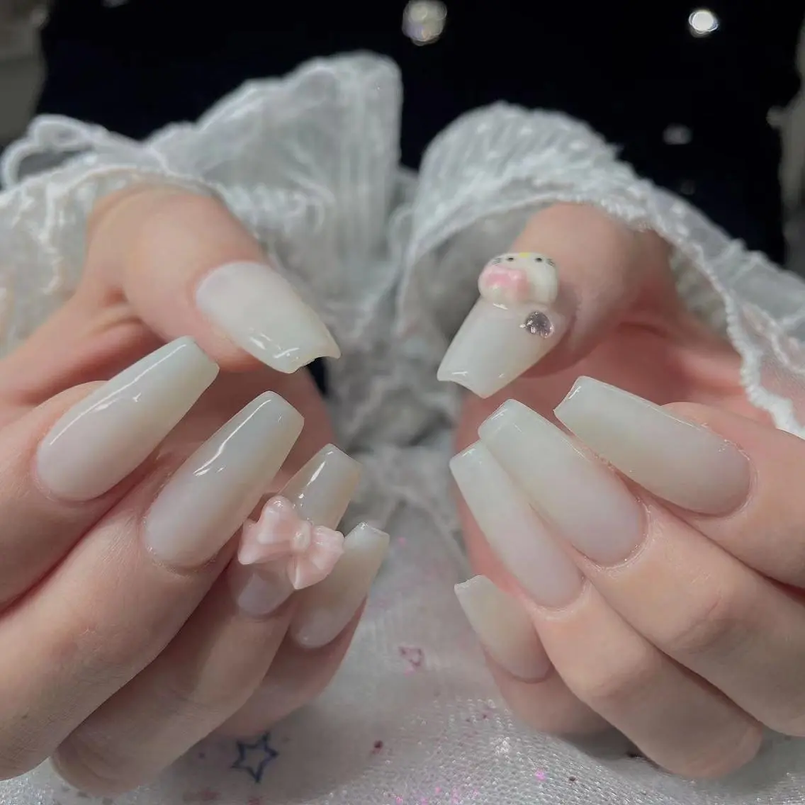 ネイル ハンドネイル Queen‘s なんのネイルデザイン