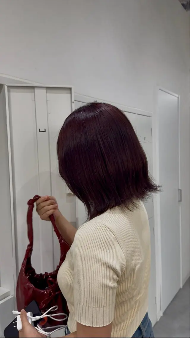 カラー ヘアカラー ciera. アオイ 🦢✯のヘアスタイル