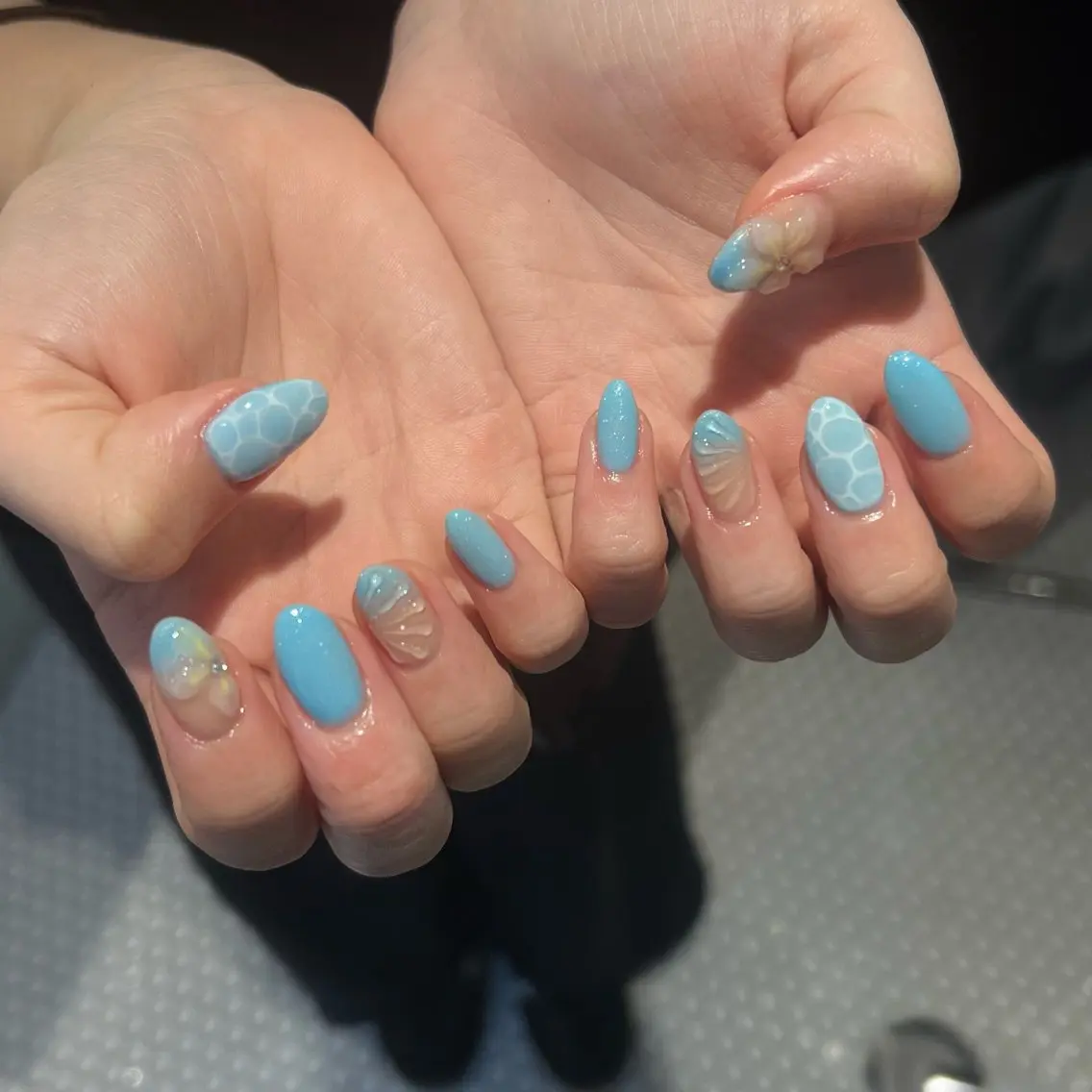 ネイル SHELLNAIL しおりのネイルデザイン