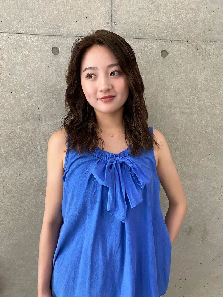 ロング カラー 梅田美容室 SPADICユヅキ♠のヘアスタイル