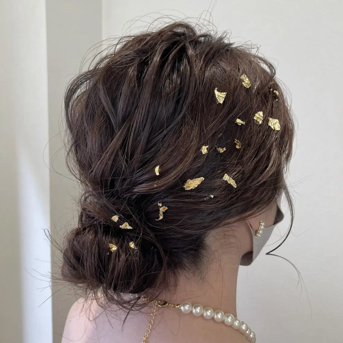 セミロング ヘアアレンジ ヘアセット サソウ ユリエ🥥のヘアスタイル