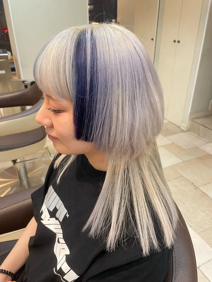 ミディアム カラー ヘアカラー トリートメント ハイトーン/ ケアカラー宮内萌のその他イメージ