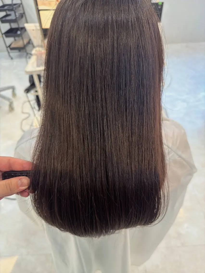 ロング 水落 悠理のヘアスタイル