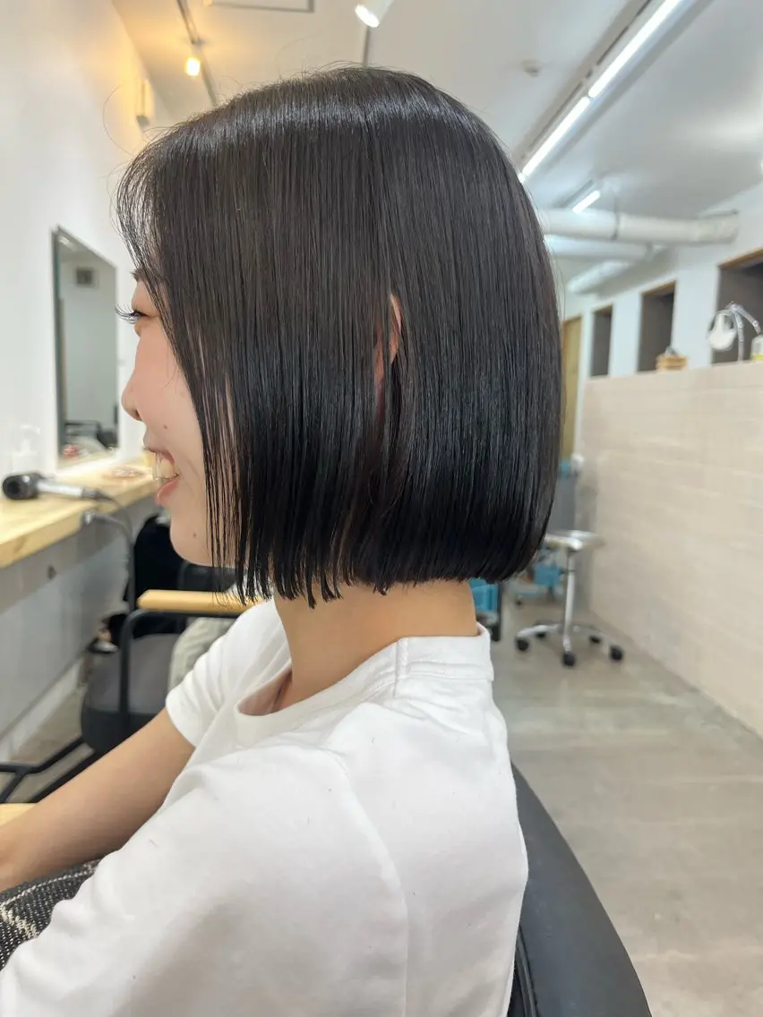 ショート カラー カット ヘアカラー トリートメント 🌼sunc HINAMI🌼のヘアスタイル