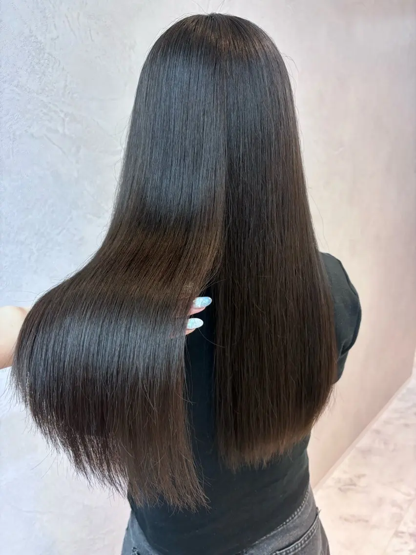セミロング カラー アッシュ アッシュブラウン ブラウンカラー 透明感カラー オレンジ ヘアカラー ️🫧中島遼香🫧 Ess🪽髪質改善のヘアスタイル