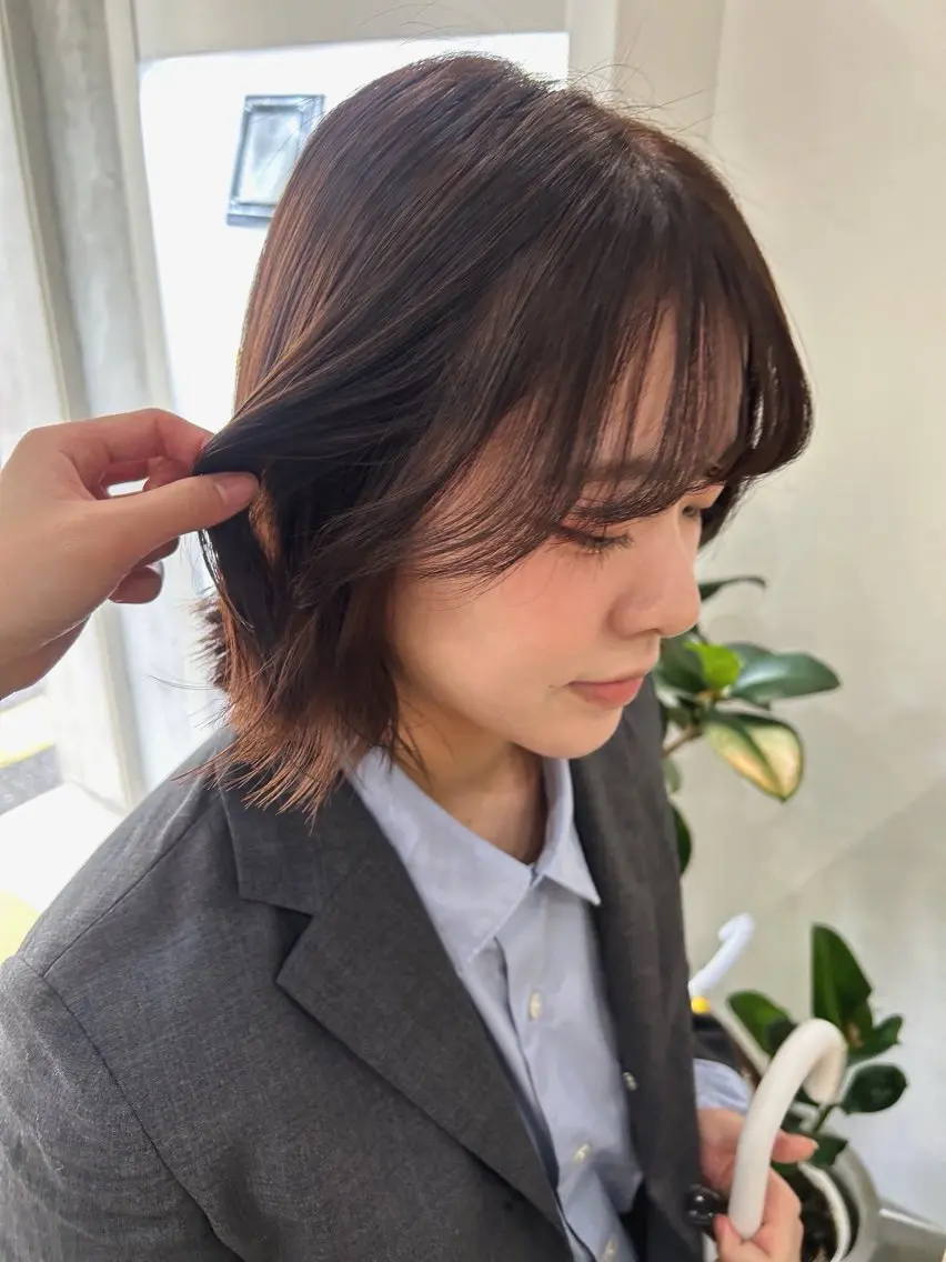 ショート ヘアカラー トリートメント ai ｜ 似合わせhair♡のヘアスタイル