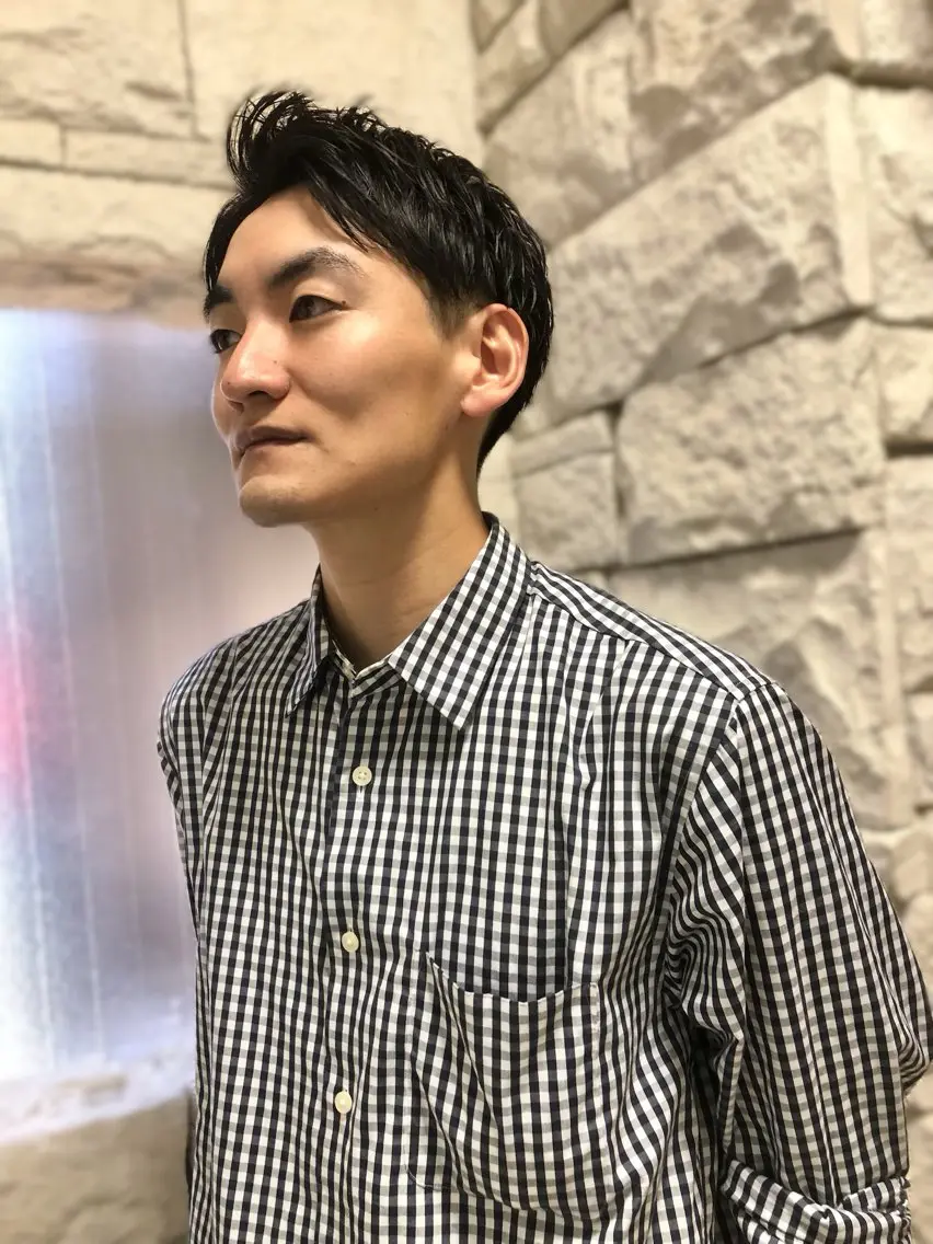 ヘアアレンジ メンズ カット トリートメント ヘアセット メンズ特化✂️栗原 侑也のヘアスタイル