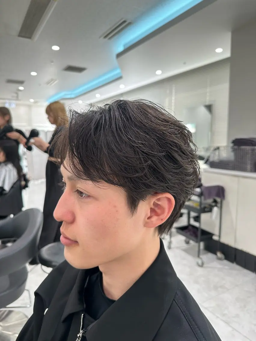 ショート メンズ カット 🐺韓国風メンズ特化 あさひ🐺のヘアスタイル